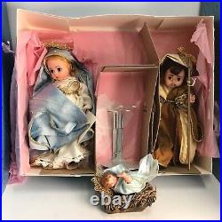 Madame Alexander Mary Joseph And Jesus 19470 8 Inch Dolls With Box And Tags
