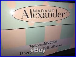 Madame Alexander McDonald's Happy Meal Collection Dolls 2005 MIB