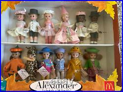 Madame Alexander McDonald's Series SET of 12 NEW! 5 Dolls Fall 2003