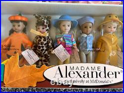 Madame Alexander McDonald's Series SET of 12 NEW! 5 Dolls Fall 2003