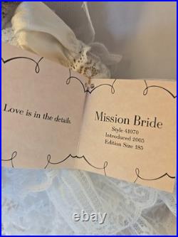 Madame Alexander Mission Bride #41070-8Doll-2005 MADCC COA-LE 125/185 NRFB