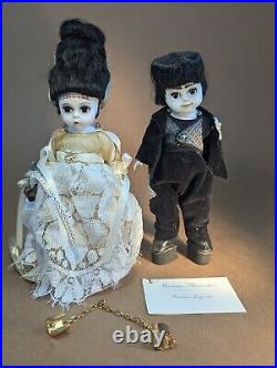 Madame Alexander Mr & Mrs Frankenstein 10418 8 Dolls With Box