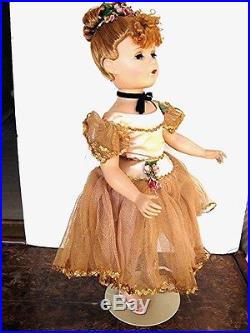 Madame Alexander Nina Ballerina 21 inch Hard Plastic Doll 1950s LOOK