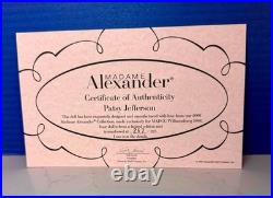 Madame Alexander PATSY JEFFERSON Doll, MADCC 2006 Williamsburg Convention, MIB