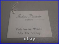 Madame Alexander Park Avenue Wendy and Alex the Bellhop 1997