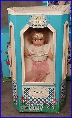 Madame Alexander Petite Playhouse Doll Lot + Couch Furniture
