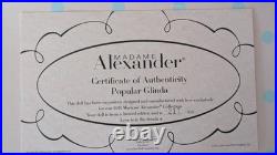 Madame Alexander Popular Glinda 10 Doll Wicked NFB 2011 L. E. Tag Box