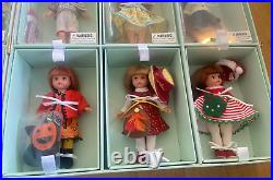 Madame Alexander Presents Calendar Girl Dolls 12-Pack NIB 2002