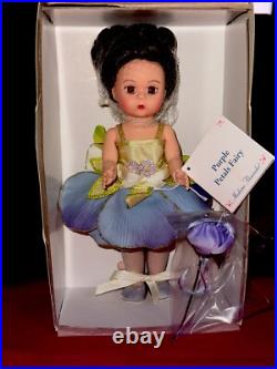 Madame Alexander Purple Petals Fairy Doll #33425 8 Tall