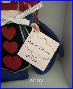 Madame Alexander Queen of Hearts Doll With Accessories and Tags 2004