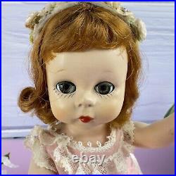 Madame Alexander Quiz-Kins (yes-no) Doll REDHEAD SLNW 1953 Beauty heavy body VTG