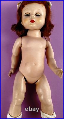 Madame Alexander Quiz-Kins (yes-no) Doll REDHEAD SLNW 1953 Beauty heavy body VTG