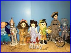 Madame Alexander RARE 8inch Wizard Of Oz Dolls