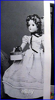 Madame Alexander RARE HP Hulda 18 Portrait doll tagged original gown Hat Box