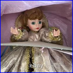 Madame Alexander RED VELVET TREE TOPPER ANGEL (10 Doll) With Box Rare Vintage NEW