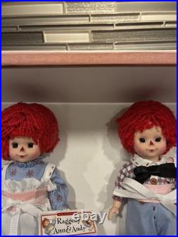 Madame Alexander Raggedy Ann & Andy Collector Set #47745