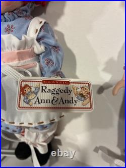 Madame Alexander Raggedy Ann & Andy Collector Set #47745