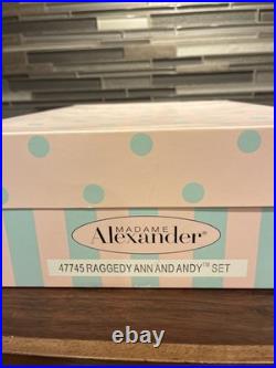 Madame Alexander Raggedy Ann & Andy Collector Set #47745