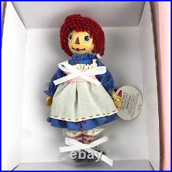 Madame Alexander Raggedy Ann's 95th Anniversary Wood Wooden Doll LE 2010 NIB NEW