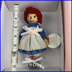 Madame Alexander Raggedy Ann's 95th Anniversary Wood Wooden Doll LE 2010 NIB NEW
