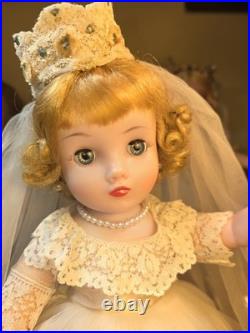 Madame Alexander Rare 1962 Elsie Jointed Regal Bride