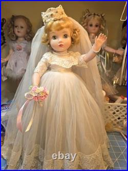 Madame Alexander Rare 1962 Elsie Jointed Regal Bride