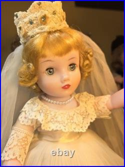 Madame Alexander Rare 1962 Elsie Jointed Regal Bride