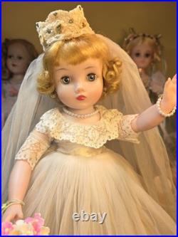 Madame Alexander Rare 1962 Elsie Jointed Regal Bride