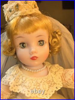 Madame Alexander Rare 1962 Elsie Jointed Regal Bride