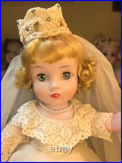 Madame Alexander Rare 1962 Elsie Jointed Regal Bride