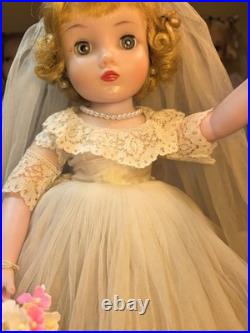 Madame Alexander Rare 1962 Elsie Jointed Regal Bride