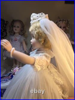 Madame Alexander Rare 1962 Elsie Jointed Regal Bride