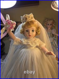 Madame Alexander Rare 1962 Elsie Jointed Regal Bride