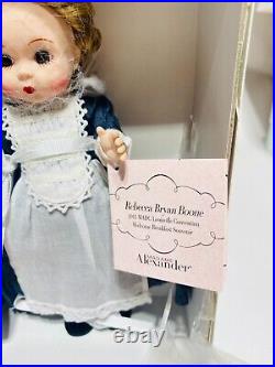 Madame Alexander Rebecca Bryan Boone 66365 8 Doll With Box, Accessories, COA