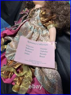 Madame Alexander Romance collection Beauty and The Beast, Porcelain Doll, with box