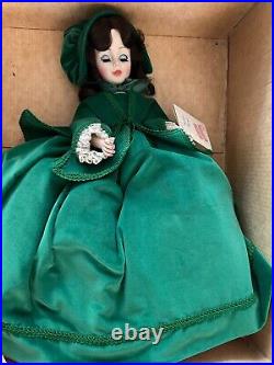 Madame Alexander SCARLETT Doll 21 Style #2240 Gone With the Wind Green Dress
