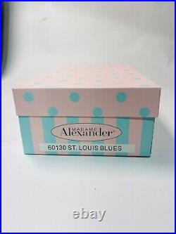 Madame Alexander ST. Louis Blues 11 Doll With Box, Accessories, COA 60130