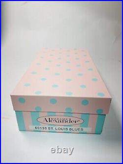 Madame Alexander ST. Louis Blues 11 Doll With Box, Accessories, COA 60130