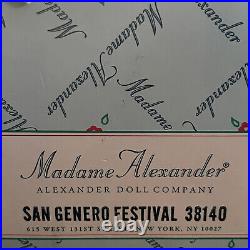 Madame Alexander San Genero Festival Doll No. 38140 NEW with Box RARE
