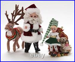 Madame Alexander Santa's World Christmas Doll Toy Set No. 38545 NEW
