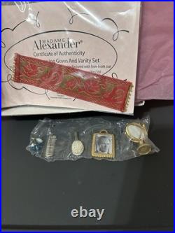 Madame Alexander Scarlett Dressing Gown & Vanity Set 33470 Limited Edition