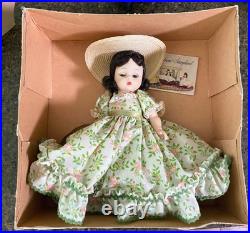Madame Alexander Scarlett O' Hara 8 Vintage. Mint. Bendable Legs