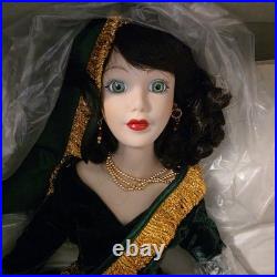 Madame Alexander Scarlett Porcelain Doll LE 805/1500 Box Tag Vintage