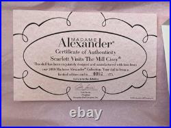 Madame Alexander Scarlett Visits The Mill Cissy. 21 LE 62/175 NIB. VERY RARE
