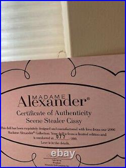 Madame Alexander Scene Stealer Cissy 42705 Limited Edition 77/200 Rare