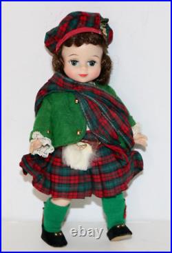 Madame Alexander Scottish Bent Knee 8 Vintage Scotland Doll
