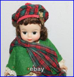 Madame Alexander Scottish Bent Knee 8 Vintage Scotland Doll