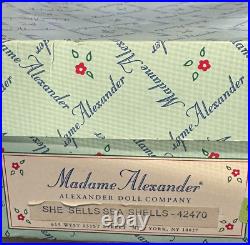 Madame Alexander She Sells Sea Shells 8 Doll # 42470 NIB All Accessories Rare