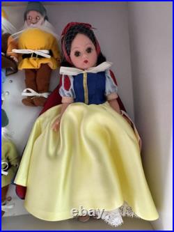 Madame Alexander Snow White & The Seven Dwarfs Doll Set, 35520, NIB