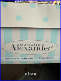 Madame Alexander Snow White & The Seven Dwarfs Doll Set, 35520, NIB